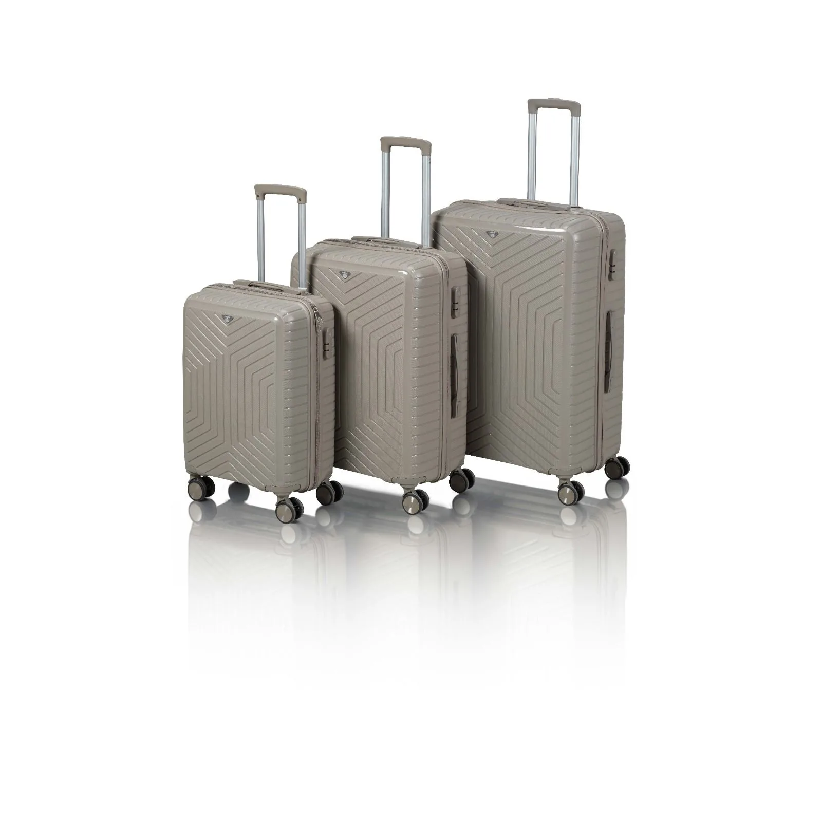 SDR PP 3'LÜ SET VALİZ VİZON