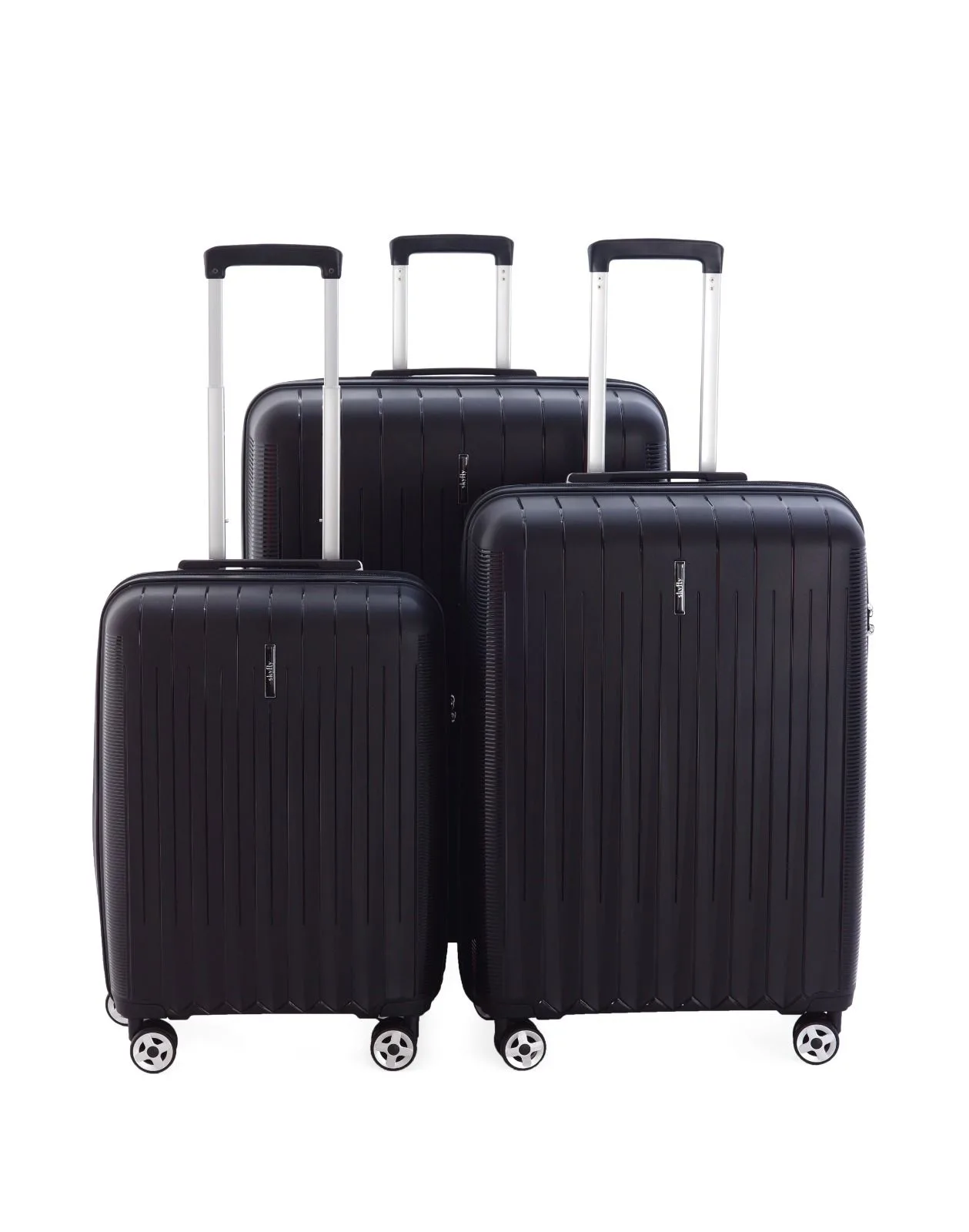 SKY FLY PP 3'LÜ SET VALİZ SİYAH
